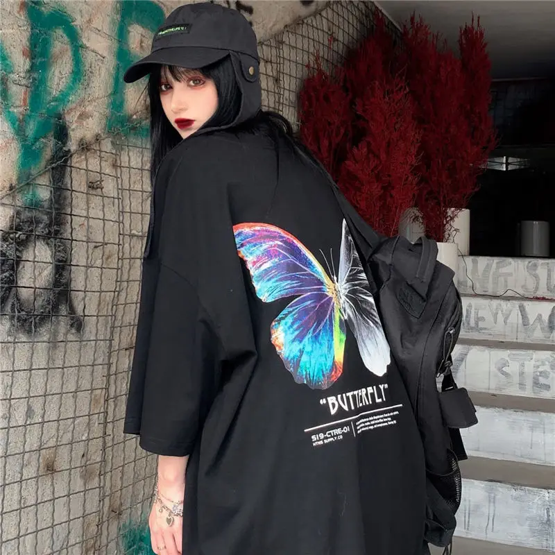 Футболка женская оверсайз в стиле хип-хоп, 2022
Футболка женская оверсайз в стиле хип-хоп, 2022