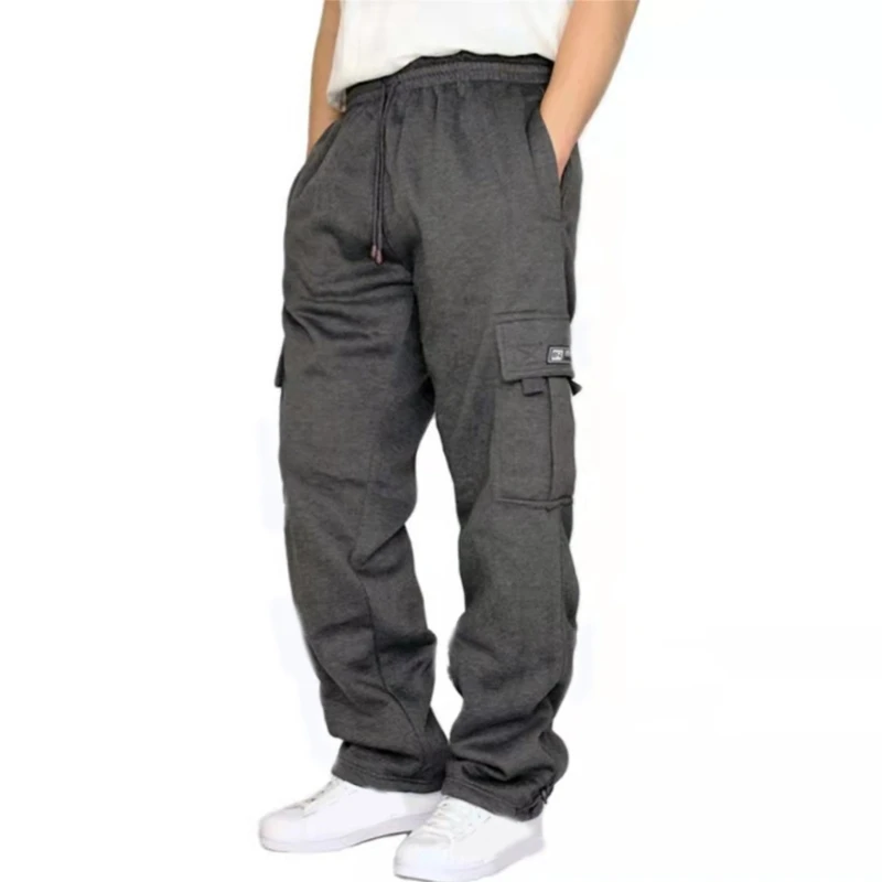 Mens Baggy Cargo Pants Hiking Athletic Straight Sweatpants Trousers with Pockets
Mens Baggy Cargo Pants Hiking Athletic Straight Sweatpants Trousers with Pockets