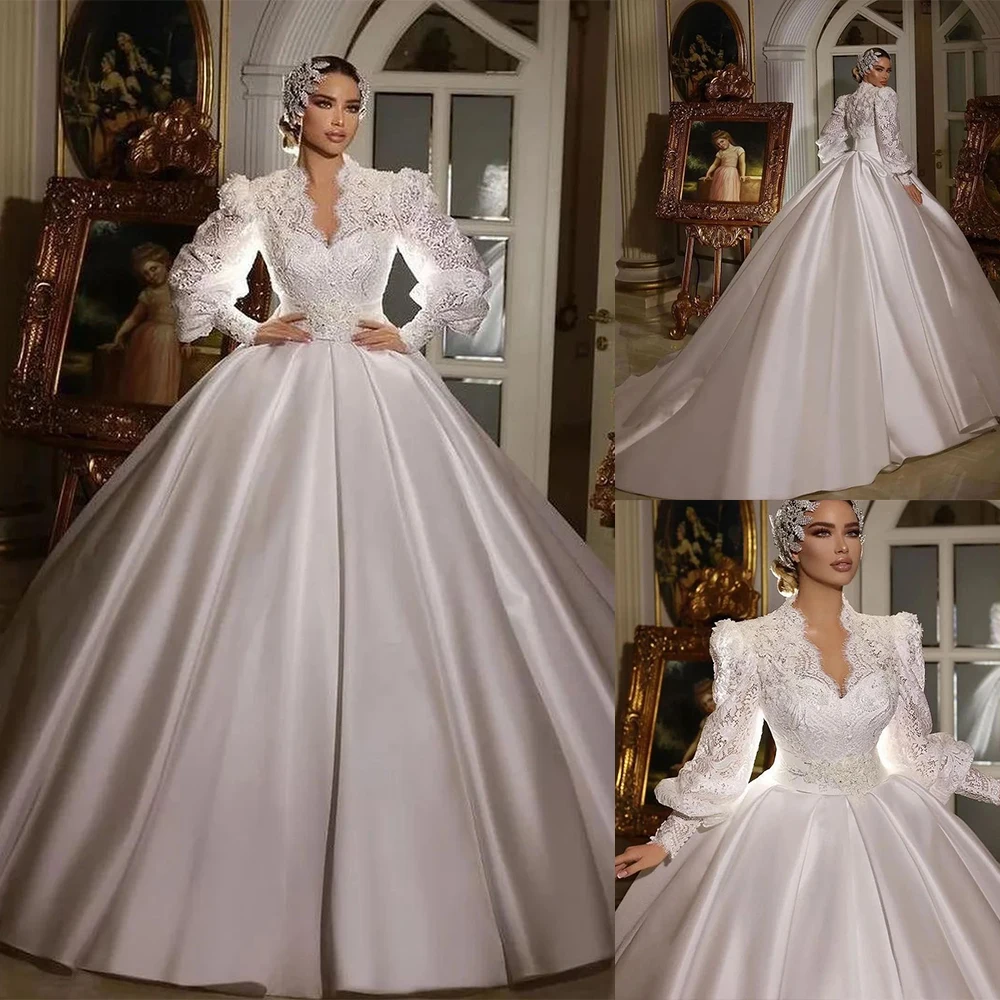 Retro Vintage White Wedding Dresses Lace Appliques Cap Sleeves Bridal Gowns Custom Made Long Train Vestido de novia
Retro Vintage White Wedding Dresses Lace Appliques Cap Sleeves Bridal Gowns Custom Made Long Train Vestido de novia