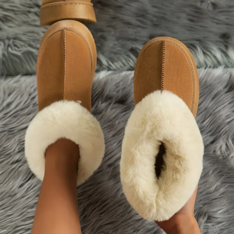 Shoes for Women 2023 New Ankle Women's Boots Casual Snow Boots Women Sewing Round Toe Slip-on Platform Warm Outdoor Female Shoes
Shoes for Women 2023 New Ankle Women's Boots Casual Snow Boots Women Sewing Round Toe Slip-on Platform Warm Outdoor Female Shoes