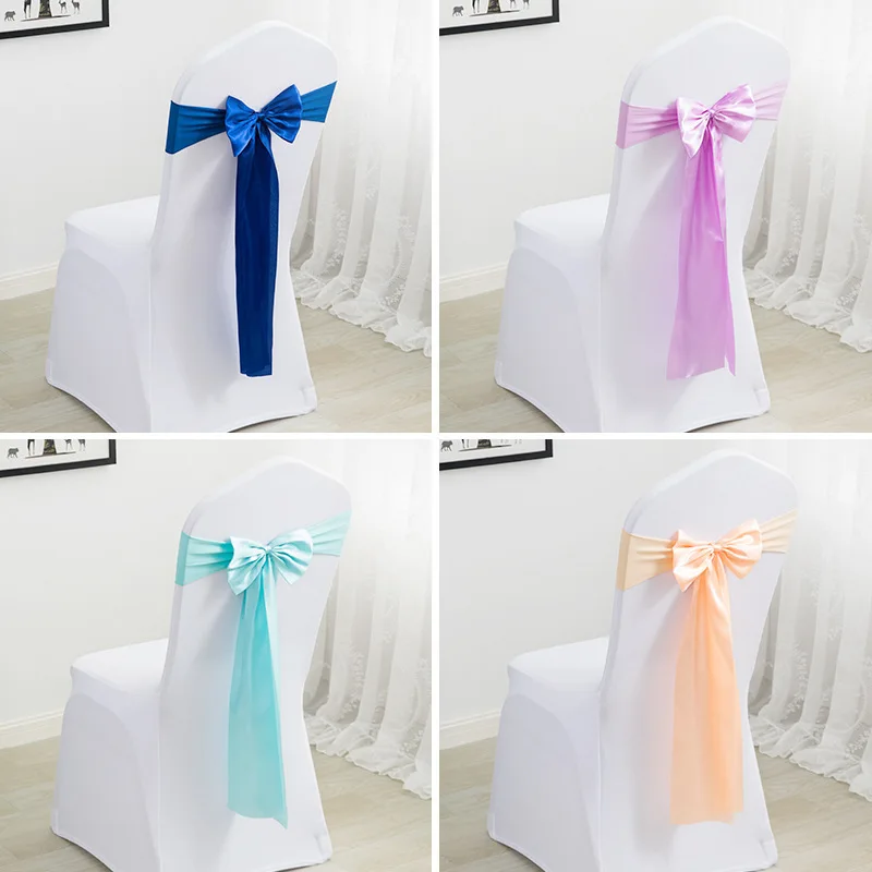 Seat Cover Ribbon Wedding Celebration Supplies Colored Satin Ribbon Ribbon Back Decor Colored Bow Back Decorative Elastic
Seat Cover Ribbon Wedding Celebration Supplies Colored Satin Ribbon Ribbon Back Decor Colored Bow Back Decorative Elastic
