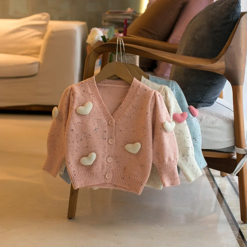 Autumn Winter Children Girl Top Candy Color Cute Love Print Casual Baby Girl Sweaters Velvet Warm Long Sleeved Baby Girl Sweater
Autumn Winter Children Girl Top Candy Color Cute Love Print Casual Baby Girl Sweaters Velvet Warm Long Sleeved Baby Girl Sweater