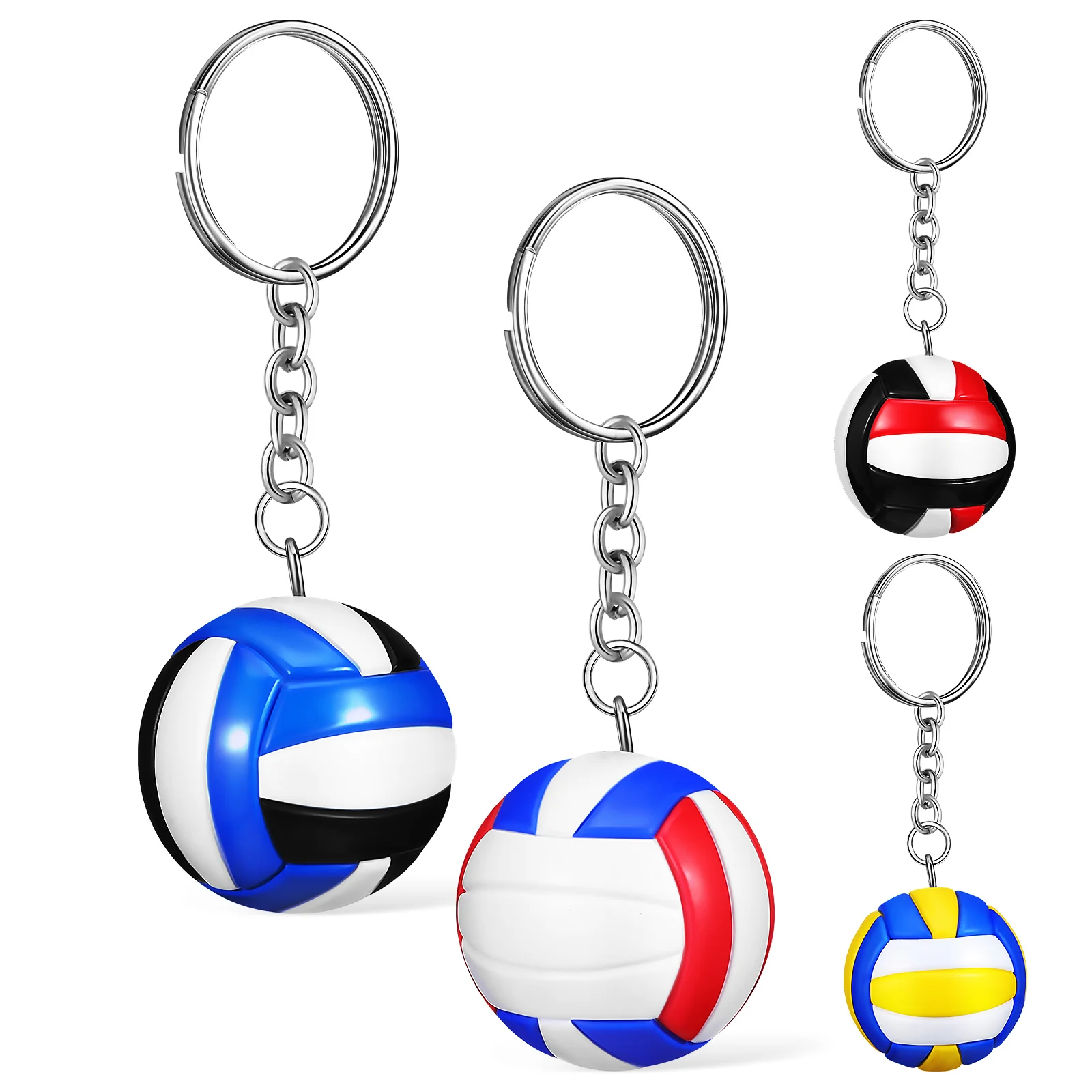 PVC Volleyball Keychain Ornaments Beach Ball Sport Key Rings Charms Bag Hanging Pendants For Players Men Women Gift
PVC Volleyball Keychain Ornaments Beach Ball Sport Key Rings Charms Bag Hanging Pendants For Players Men Women Gift