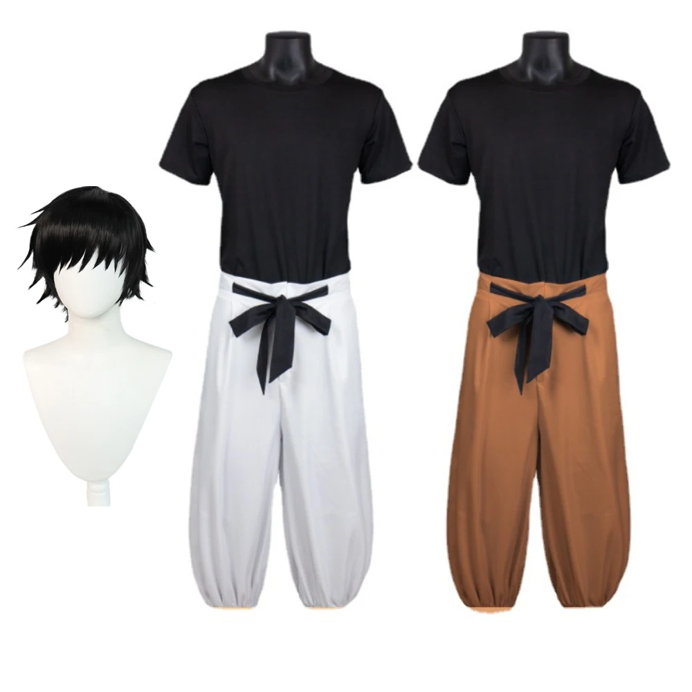 Anime Fushiguro Toji Cosplay Costume Adult Unisex Short Sleeve Top Pants Men Uniform Suit Halloween Combat Fushiguro Disguise
Anime Fushiguro Toji Cosplay Costume Adult Unisex Short Sleeve Top Pants Men Uniform Suit Halloween Combat Fushiguro Disguise