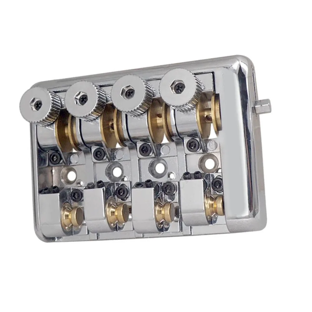Elevate Your Musical Experience with this Expertly Crafted 4 String Headless Brass Roller Saddle Bridge for Travel Bass Guitars
Elevate Your Musical Experience with this Expertly Crafted 4 String Headless Brass Roller Saddle Bridge for Travel Bass Guitars