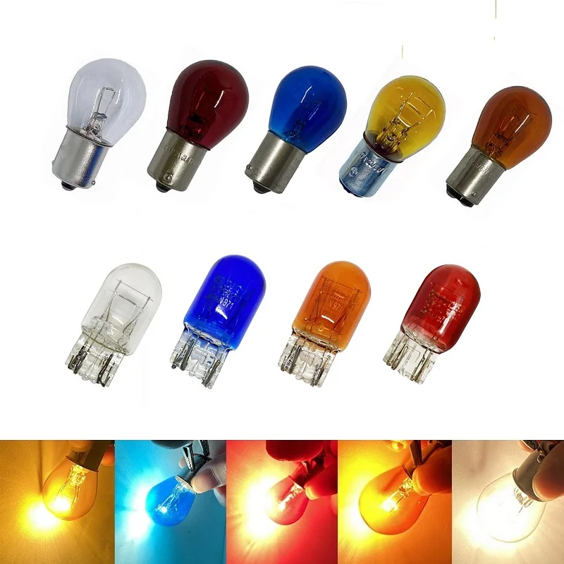 1pcs 1156 BAU15S PY21W BA15S BAY15D Brake Reverse Lamp Parking Light Amber 7440 W21W T20 7443 Red Halogen Lamp DC 12V LED Bulbs
1pcs 1156 BAU15S PY21W BA15S BAY15D Brake Reverse Lamp Parking Light Amber 7440 W21W T20 7443 Red Halogen Lamp DC 12V LED Bulbs