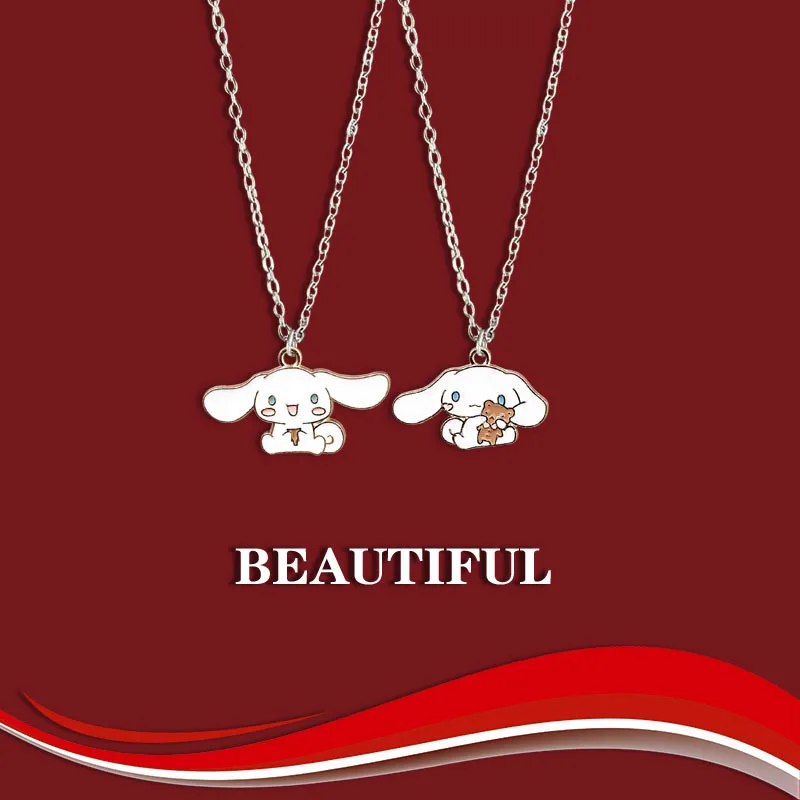 Kawaii Cinnamoroll Cartoon Necklace Alloy Pendant Anime Sanrioed Sweet Non-Fading Necklace Jewelry Birthday Present Girl
Kawaii Cinnamoroll Cartoon Necklace Alloy Pendant Anime Sanrioed Sweet Non-Fading Necklace Jewelry Birthday Present Girl