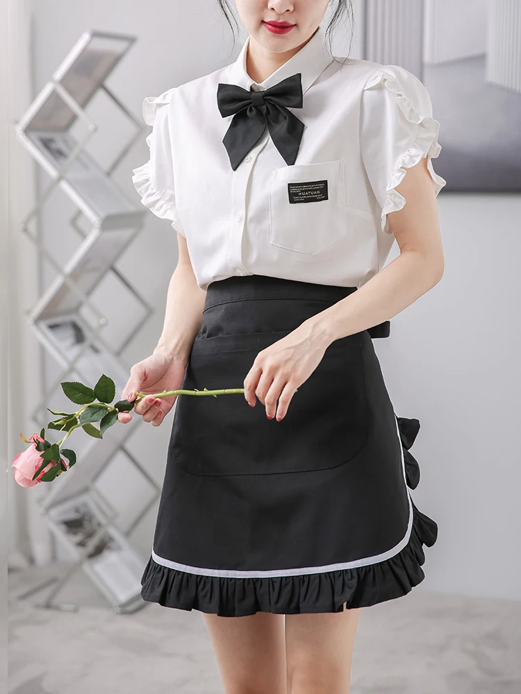 Новая Домашняя юбка с листьями лотоса, фартук для девушек, для выпечки, для кухни, кофейни, цветочный магазин, юбка на талию, товары для кухни, бутик
Новая Домашняя юбка с листьями лотоса, фартук для девушек, для выпечки, для кухни, кофейни, цветочный магазин, юбка на талию, товары для кухни, бутик