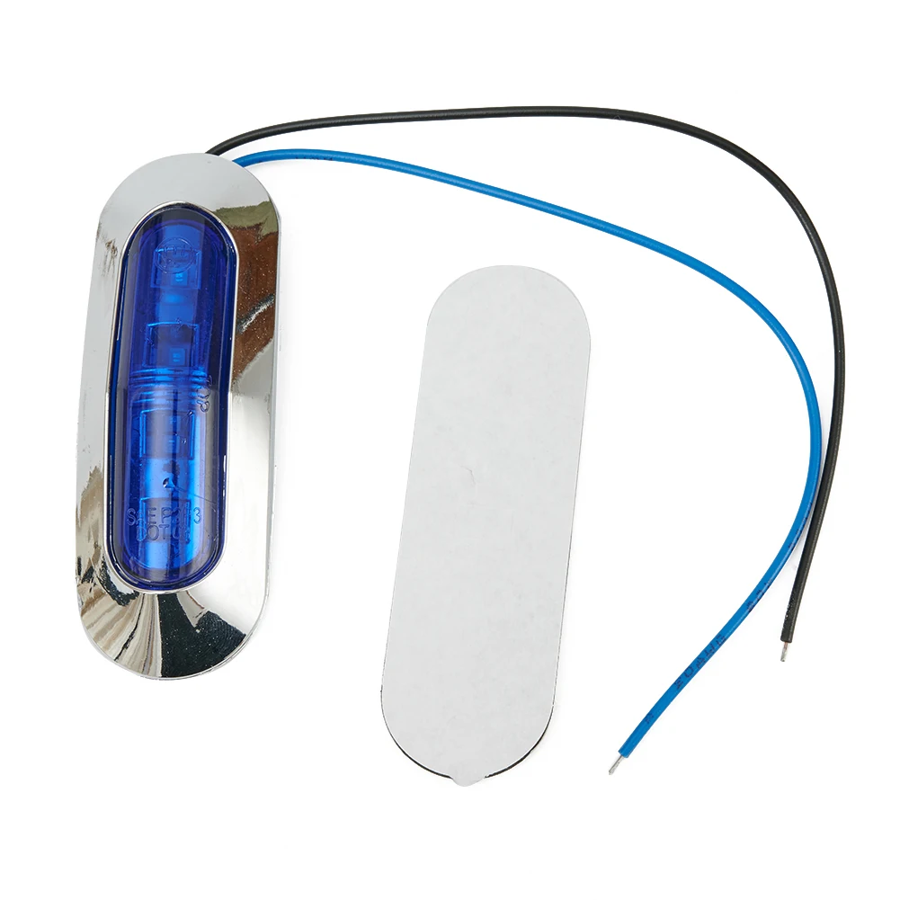 High Quality Side Marker Lights Parts With Screws Blue Buses Truck Universal Van Light Waterproof Accessories Clearance
High Quality Side Marker Lights Parts With Screws Blue Buses Truck Universal Van Light Waterproof Accessories Clearance