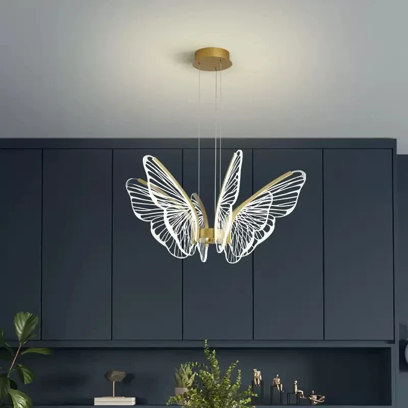 2024 NEW Moonriver Lighting LED Butterfly Chandeliers Living Room Dining Table Hanging Lamp Modern Style Pendant Light for Home 
2024 NEW Moonriver Lighting LED Butterfly Chandeliers Living Room Dining Table Hanging Lamp Modern Style Pendant Light for Home