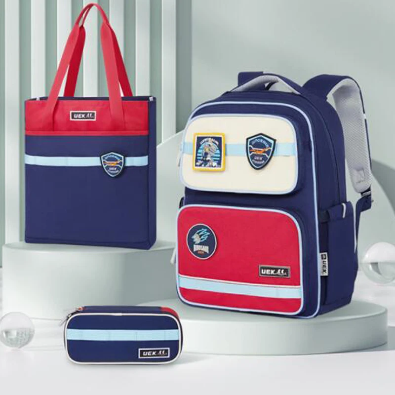 School Bag Set Primary School Grades 1-3 Waterproof Larger Capacity Boys Girls Orthopedic Backpack 2023 New Bolsas Escolar
School Bag Set Primary School Grades 1-3 Waterproof Larger Capacity Boys Girls Orthopedic Backpack 2023 New Bolsas Escolar