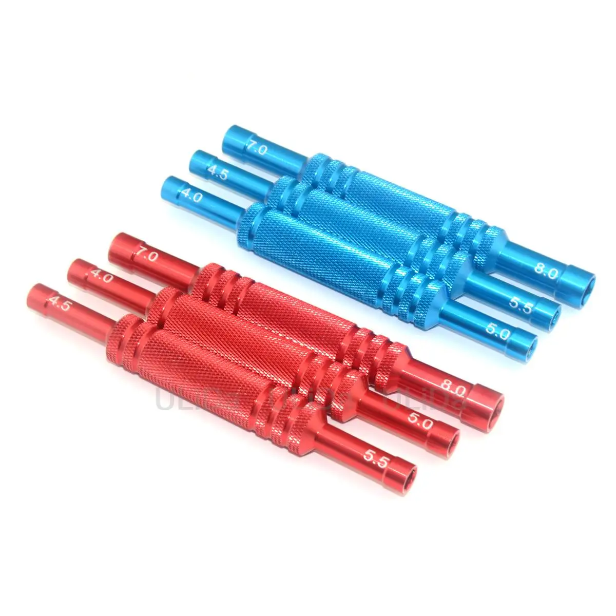 Aluminum Alloy 4.0/5.0/4.5/5.5/7.0/8.0mm Double Head Hexagon Sleeve Screwdriver Hex Wrench Tool for RC Car Parts
Aluminum Alloy 4.0/5.0/4.5/5.5/7.0/8.0mm Double Head Hexagon Sleeve Screwdriver Hex Wrench Tool for RC Car Parts
