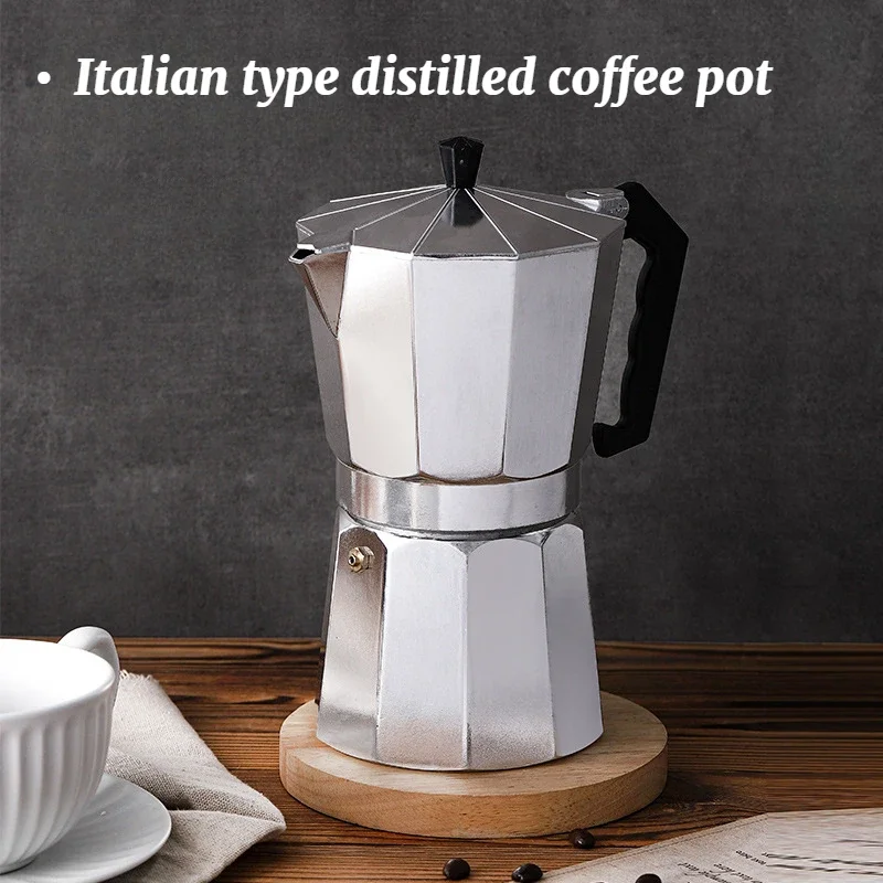 

Milano Stovetop Espresso Maker Moka Pot,Aluminium Stove Top Coffee Pot,italian Moka Coffee Maker,caffè Caffettiera,cafetera Moka