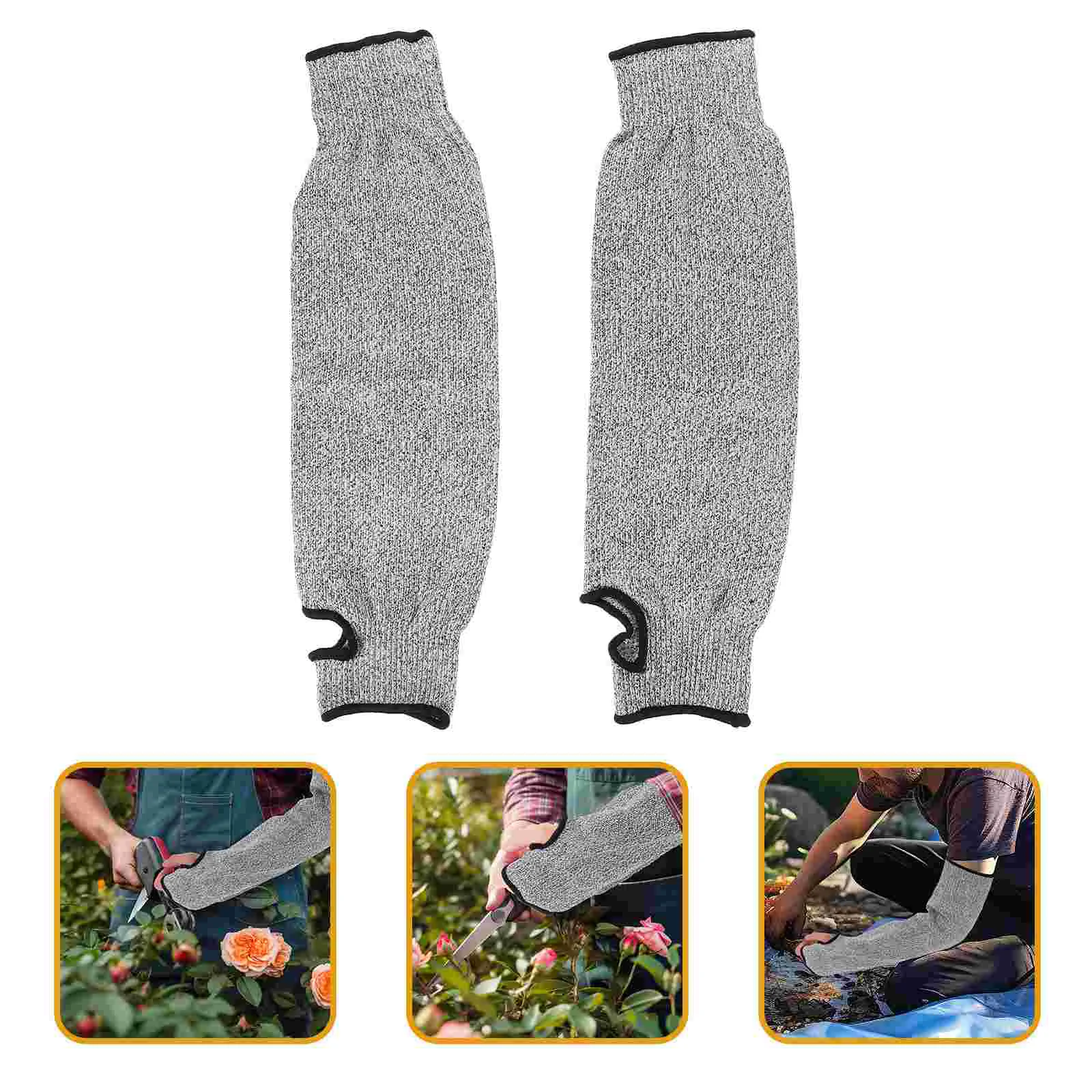 1 Pair Cut Resistant Arm Protector Gardening Arm Sleeves Protective Arm Sleeves with Thumb Hole
1 Pair Cut Resistant Arm Protector Gardening Arm Sleeves Protective Arm Sleeves with Thumb Hole