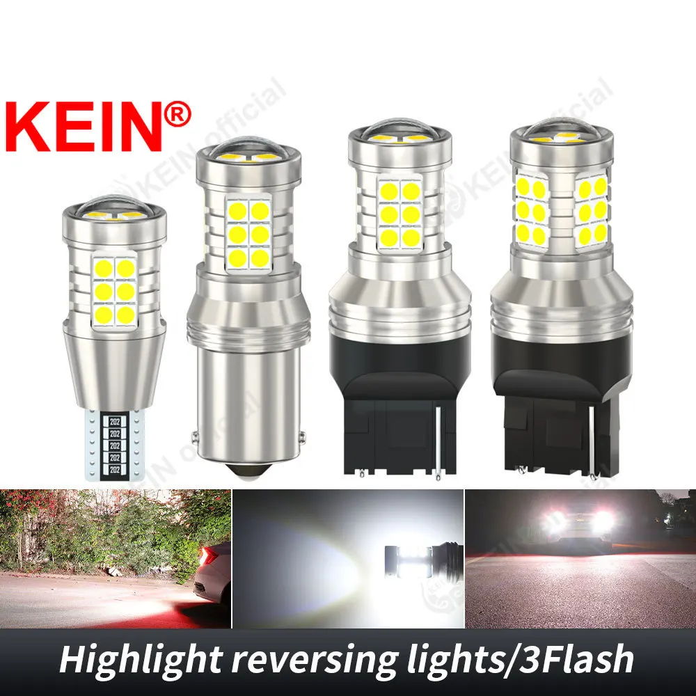 

KEIN 1x Strobe 1156 T15 T20 T16 BA15S P21W S25 R5W R10W 7440 W21W WY21W W16W 921 912 Led Flash Brake Reverse Lamp Bulb Car Light