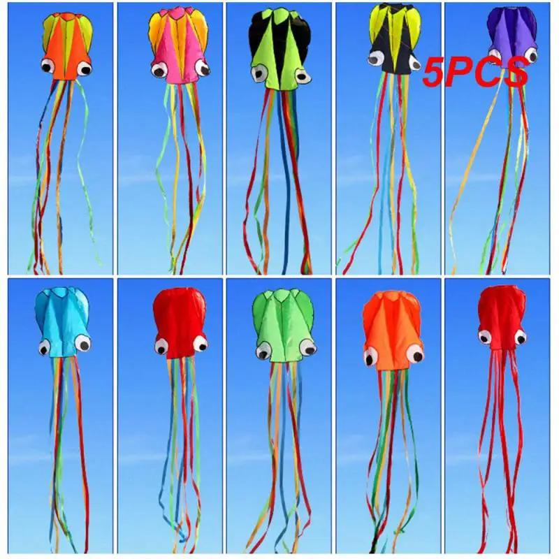 

5PCS Easy To Fly Enormous 100g Line Board Fun Activity For The Whole Family Colorful Colorful Kite With Long Tail Huge Demand