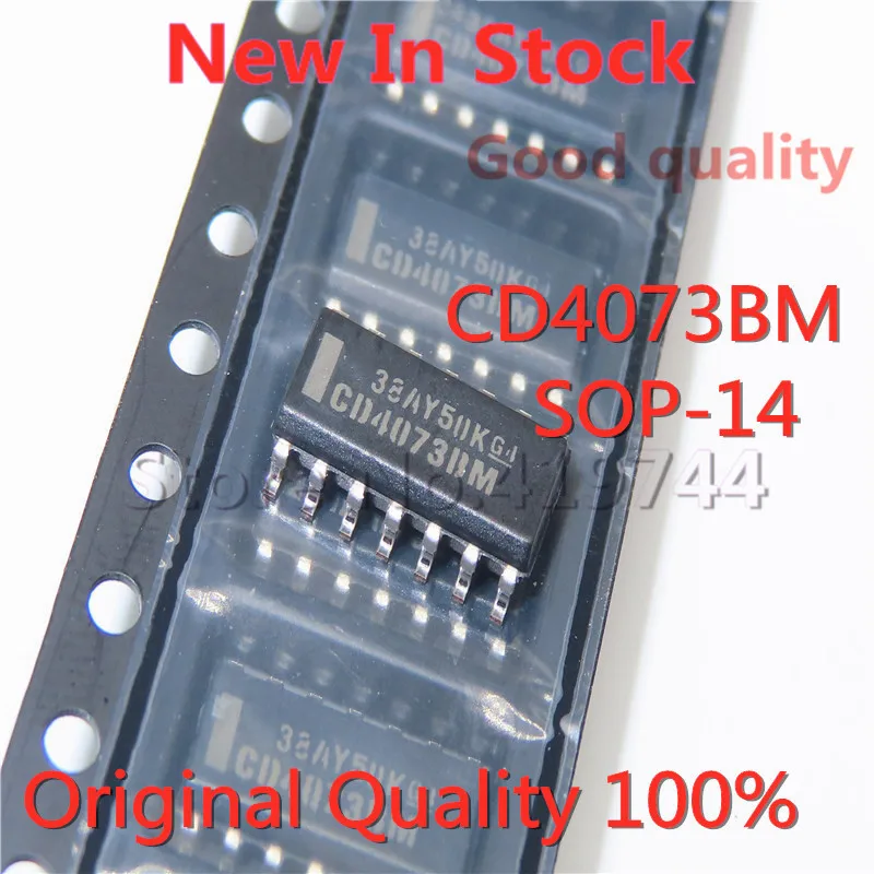 10 шт./лот CD4073 CD4073BM SOP-14 SMD Logic-Inverter в наличии новый оригинальный IC
10 шт./лот CD4073 CD4073BM SOP-14 SMD Logic-Inverter в наличии новый оригинальный IC