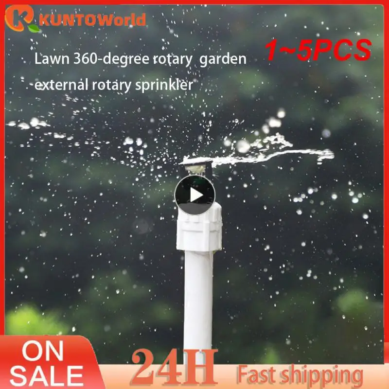 

1~5PCS Male Thread Rotating Sprinklers Irrigation Water Spray Sprinkler Lawn 360° Rotary Watering Nozzles garden watering