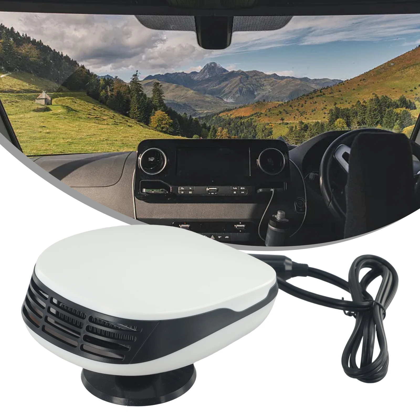 Convenient Car Heater for Fast Defrost and Defog Double Sided Tape Fixation ABS+Motor Material Universal Accessories 11
Convenient Car Heater for Fast Defrost and Defog Double Sided Tape Fixation ABS+Motor Material Universal Accessories 11