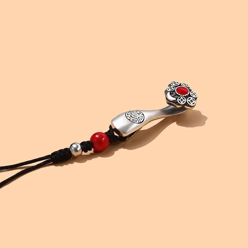 S990 Zuyin Ruyi Mobile Phone Hanging Cord Cinnabar Mobile Phone Chain Pendant Men's Pendant Antique Keychain Short Style Pendant
S990 Zuyin Ruyi Mobile Phone Hanging Cord Cinnabar Mobile Phone Chain Pendant Men's Pendant Antique Keychain Short Style Pendant