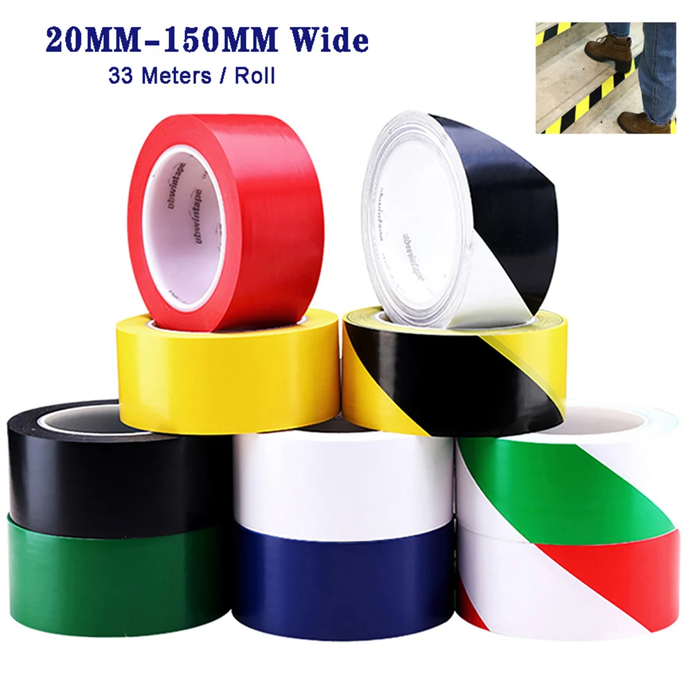 33M Color Warning Sign Tapes DIY Sticker Caution Danger Barrier Self Adhesive PVC Safety Flagging Tape 20mm-150mm Width optional
33M Color Warning Sign Tapes DIY Sticker Caution Danger Barrier Self Adhesive PVC Safety Flagging Tape 20mm-150mm Width optional