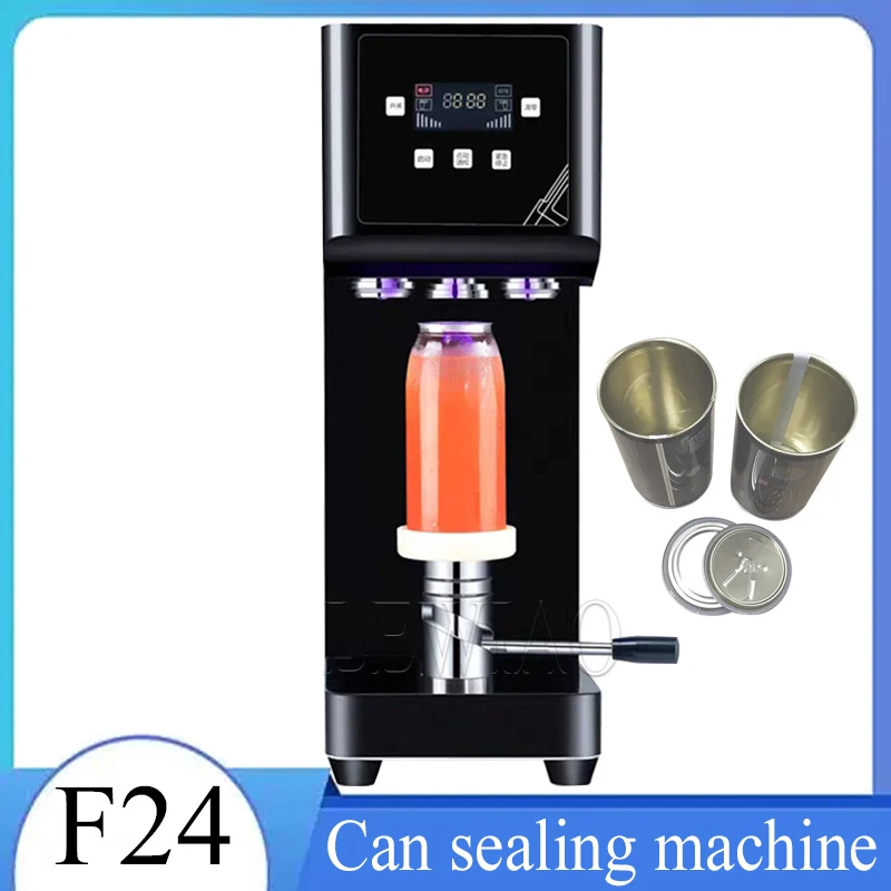 

Commercial Automatic Intelligent Tin Can Sealing Machine Soda Sealer Cup Body Rotation Aluminum Beer Bottles Pet Jar Seamers