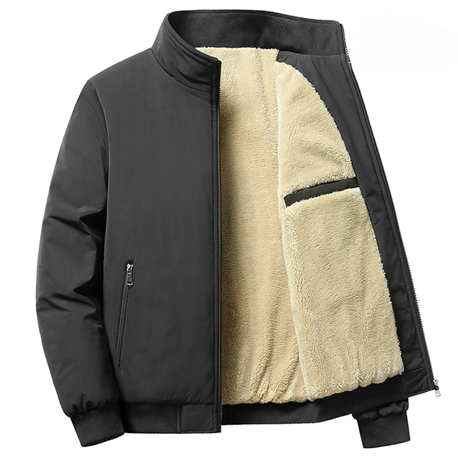 Fleece Jacket Men Winter Thick Jackets Coats Plus Size 8XL Solid Color Jacket Fashion Casual Outwear Big Size 8XL Coat Warm
Fleece Jacket Men Winter Thick Jackets Coats Plus Size 8XL Solid Color Jacket Fashion Casual Outwear Big Size 8XL Coat Warm