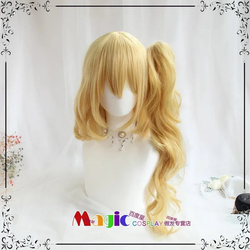 Anime Touhou Project Flandre Scarlet Cosplay Wig Furandōru Sukāretto Golden Curly Heat Resistant Synthetic Hair Halloween
Anime Touhou Project Flandre Scarlet Cosplay Wig Furandōru Sukāretto Golden Curly Heat Resistant Synthetic Hair Halloween