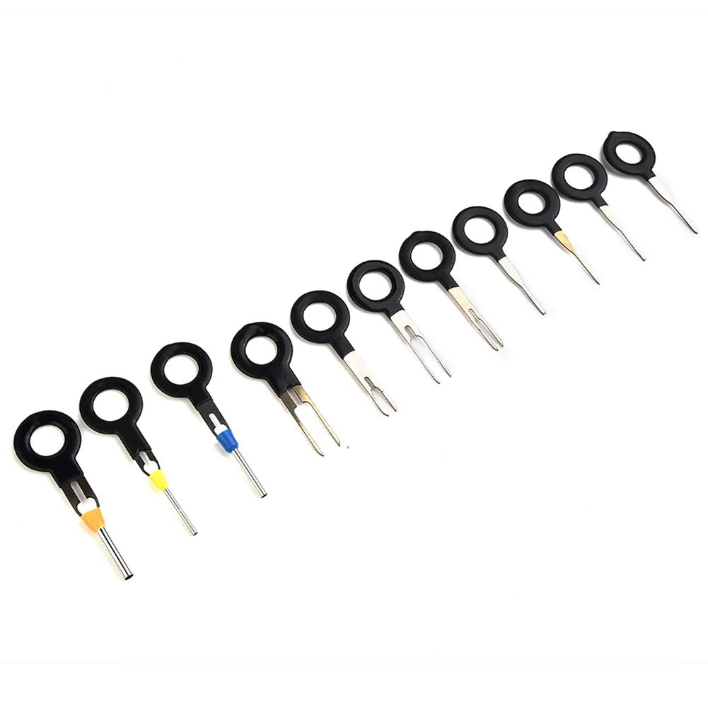 11pcs Terminal Removal Tool Car Connector Crimp Extractor Pin Release Set Supplies Aluminum Practical Replacement
11pcs Terminal Removal Tool Car Connector Crimp Extractor Pin Release Set Supplies Aluminum Practical Replacement