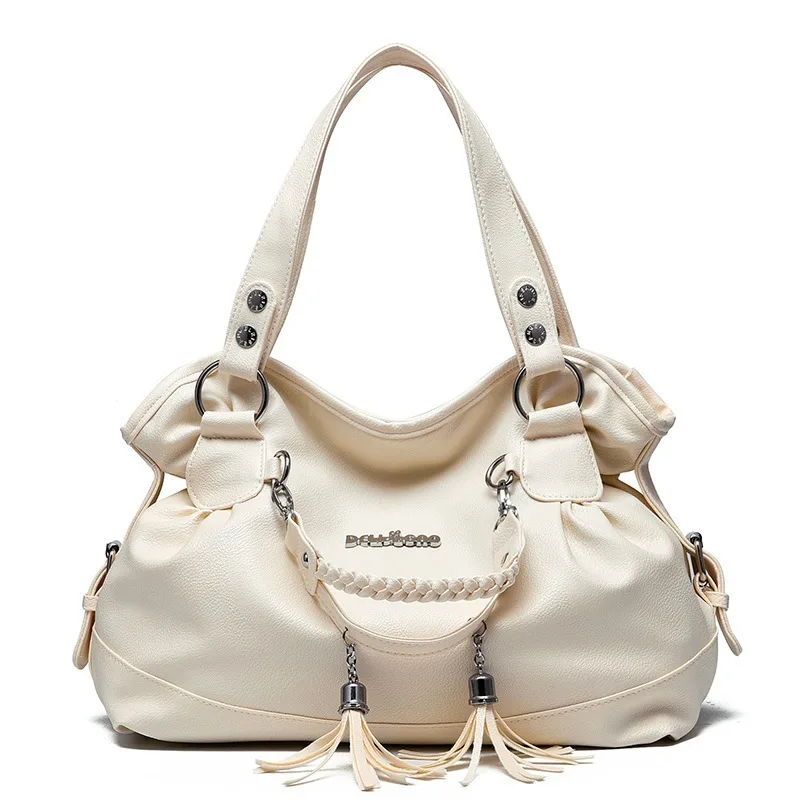 New Leather Tassel bags Large Capacity Women Shoulder Messenger Bag Handbag Famous Big Bag Designer Handbags High Quality
New Leather Tassel bags Large Capacity Women Shoulder Messenger Bag Handbag Famous Big Bag Designer Handbags High Quality
