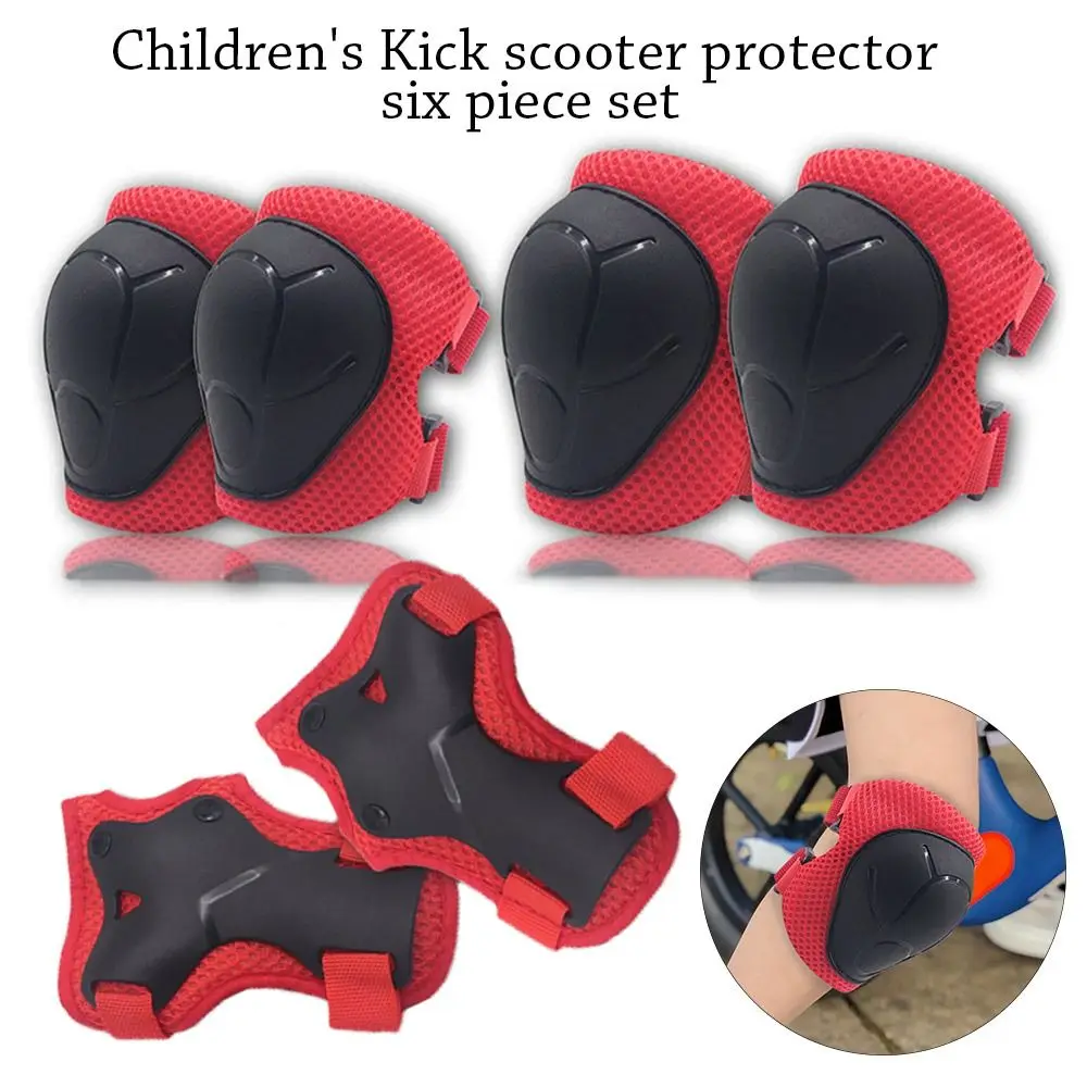 6Pcs/set Kids Children Knee Pads Bike Skateboard Skating Cycling Protection Elbow Guard Scooter Children Protector New
6Pcs/set Kids Children Knee Pads Bike Skateboard Skating Cycling Protection Elbow Guard Scooter Children Protector New