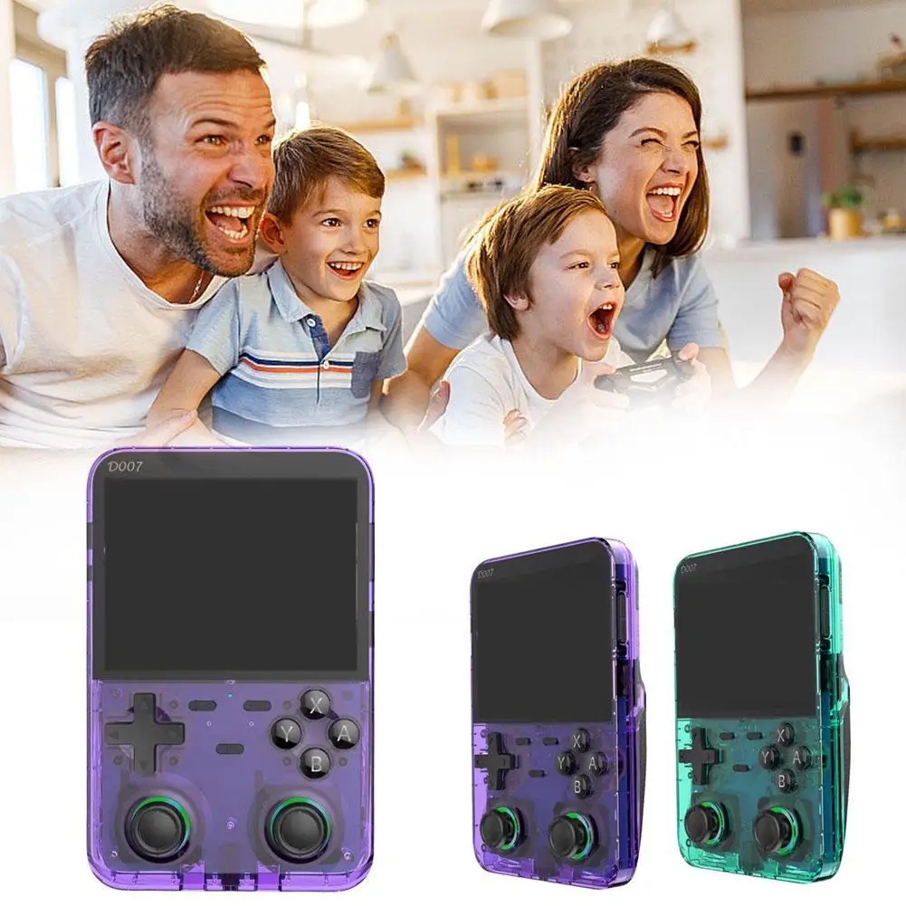 D007 PIUS Retro Handheld Video Game Console Linux System 3.5 Inch IPS Screen R35s Pro Portable Pocket Video Player 64GB Games
D007 PIUS Retro Handheld Video Game Console Linux System 3.5 Inch IPS Screen R35s Pro Portable Pocket Video Player 64GB Games