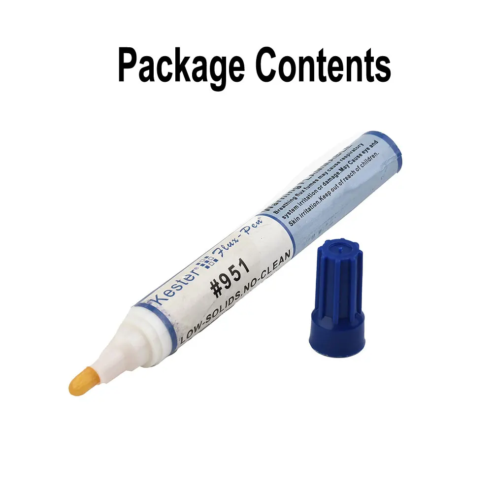 

Rosin Flux Pen 10ml Solid Low Power No Clean Solder Rosin Flux Pen 0.59 X 5.51 Inches For SMT SMD And Through-hole Solder Joint