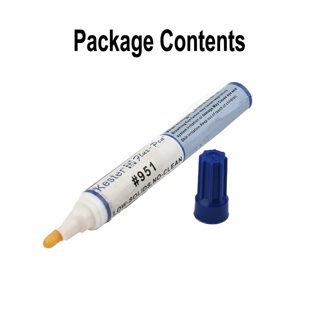 Rosin Flux Pen 10ml Solid Low Power No Clean Solder Rosin Flux Pen 0.59 X 5.51 Inches For SMT SMD And Through-hole Solder Joint
Rosin Flux Pen 10ml Solid Low Power No Clean Solder Rosin Flux Pen 0.59 X 5.51 Inches For SMT SMD And Through-hole Solder Joint