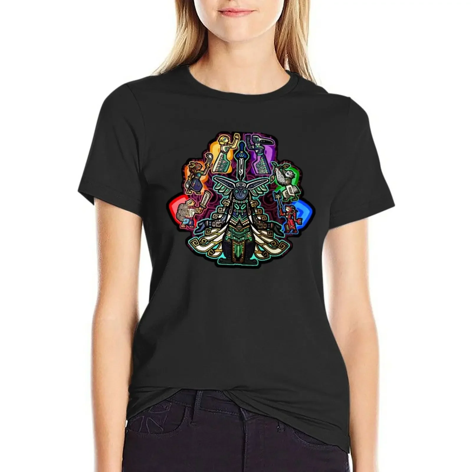 Stained Glass TotK Meditation Session Alt T-shirt graphics Blouse Summer Women's clothing
Stained Glass TotK Meditation Session Alt T-shirt graphics Blouse Summer Women's clothing