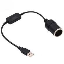 Converter Adapter Wired Controller USB Port To 12V Car Cigarette Lighter Socket Female Power Cord
Converter Adapter Wired Controller USB Port To 12V Car Cigarette Lighter Socket Female Power Cord