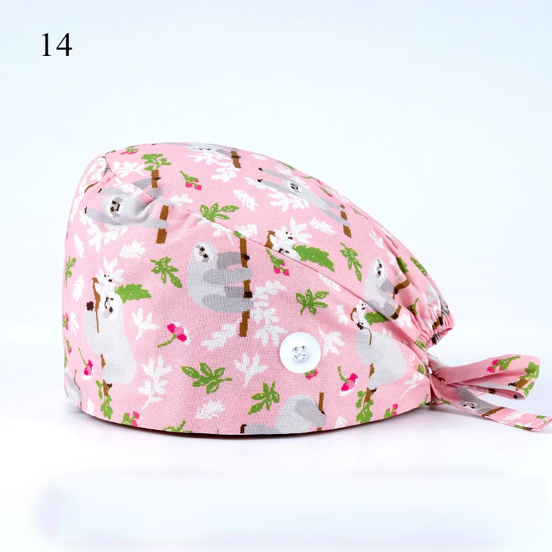 Floral Hat Nurse Sweat-absorbent Head Wrap Towel Surgical Anti-Dirty Cotton Cap With Button Scrub Cap Doctor Hat Bonnet Beanies
Floral Hat Nurse Sweat-absorbent Head Wrap Towel Surgical Anti-Dirty Cotton Cap With Button Scrub Cap Doctor Hat Bonnet Beanies