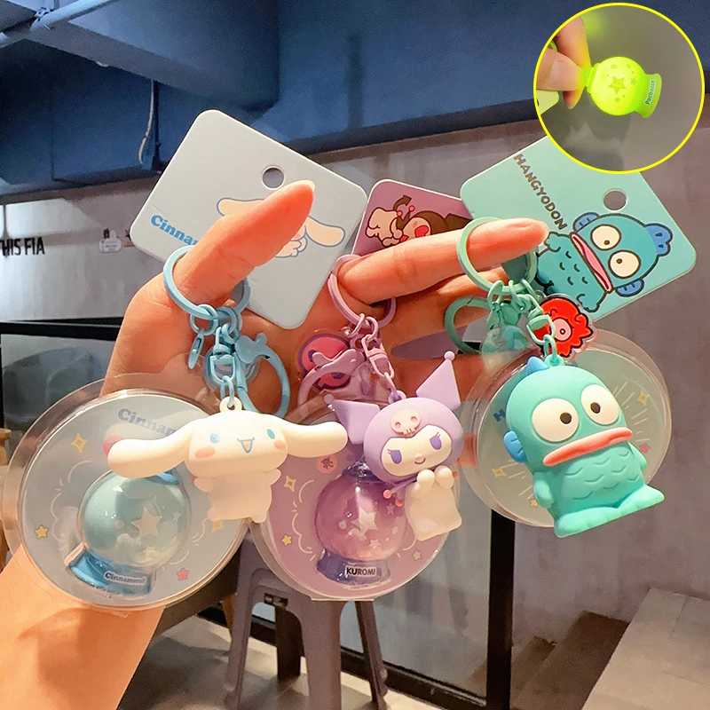Подлинный светящийся Фотофон Sanrio, симпатичный парный брелок для автомобильных ключей Kuromi Hangyodon Pachacco, ювелирные украшения в подарок, аксессуары для украшения
Подлинный светящийся Фотофон Sanrio, симпатичный парный брелок для автомобильных ключей Kuromi Hangyodon Pachacco, ювелирные украшения в подарок, аксессуары для украшения