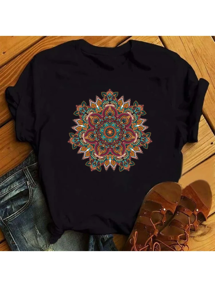 Summer Fashion Shirt Mandala Flowers Graphic T Shirt 90s Harajuku Tops Tee Cute Short Sleeve Tshirt Female Tshirts Drop Ship
Summer Fashion Shirt Mandala Flowers Graphic T Shirt 90s Harajuku Tops Tee Cute Short Sleeve Tshirt Female Tshirts Drop Ship