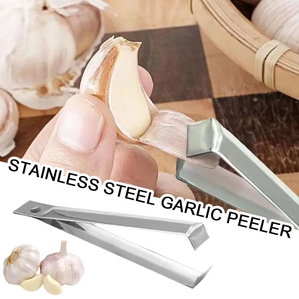 Stainless Steel Garlic Peeler Quickly Garlic Peeling Pig Hair Plucking Clip Manual Tweezers Gadgets Kitchen Accessories
Stainless Steel Garlic Peeler Quickly Garlic Peeling Pig Hair Plucking Clip Manual Tweezers Gadgets Kitchen Accessories