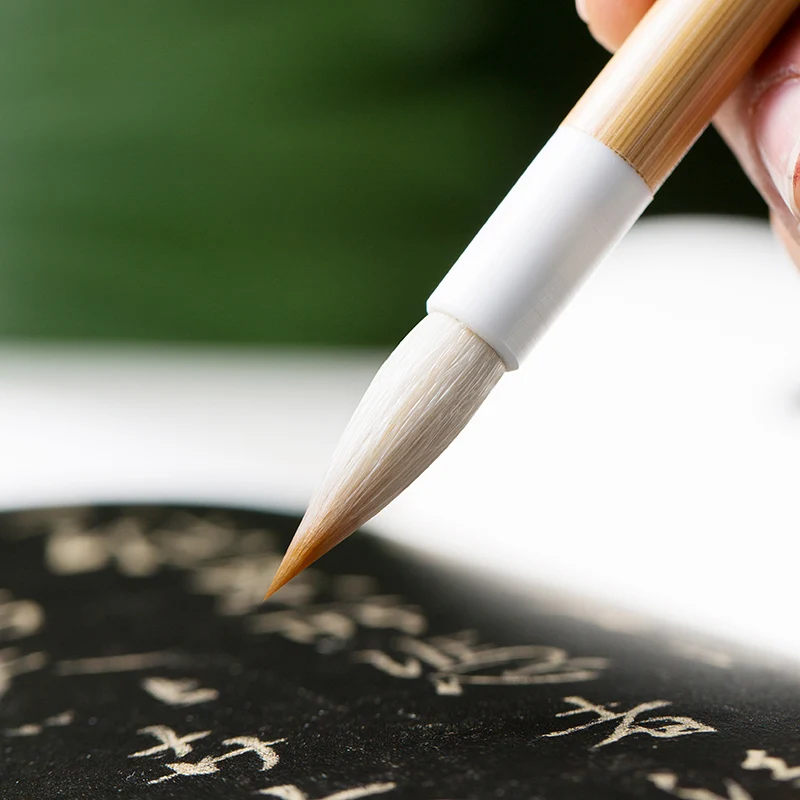 

Small Running Script Brush Wang Xizhi Weasel Woolen Hair Calligraphy Writing Brush Mi Fu Cursive Script Calligraphie Brush Pen