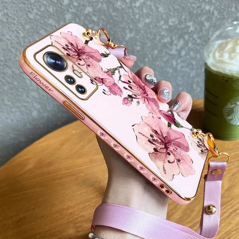 Ink Peach Blossoms Lanyard Plating Phone Case For Xiaomi Mi 13 12S Ultra 13 Pro 11T Ultra 12 12T 11 11 Lite 10 10T 9 Pro Cover
Ink Peach Blossoms Lanyard Plating Phone Case For Xiaomi Mi 13 12S Ultra 13 Pro 11T Ultra 12 12T 11 11 Lite 10 10T 9 Pro Cover