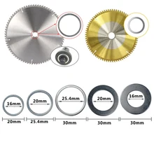 5pcs Saw Blade Reducing Ring Washer Circular Saw Blades Aperture Conversion Gasket 20-16 25.4-20 30-16 30-20 30-25.4
5pcs Saw Blade Reducing Ring Washer Circular Saw Blades Aperture Conversion Gasket 20-16 25.4-20 30-16 30-20 30-25.4