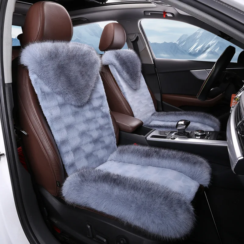 Imitation Fox Fur Car Seat Covers Mat Warm Auto Artificial Fur Seat Cushion Fuzzy Plush Car Accessories SUV Trucks Universal
Imitation Fox Fur Car Seat Covers Mat Warm Auto Artificial Fur Seat Cushion Fuzzy Plush Car Accessories SUV Trucks Universal