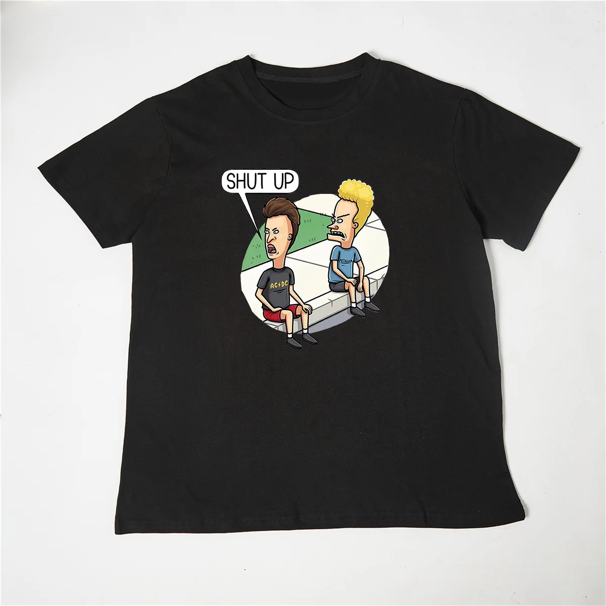 Shut up Beavis and Butthead Funny Sarcastic Cartoon T Shirt Fashion Crewneck TShirt Harajuku Tops
Shut up Beavis and Butthead Funny Sarcastic Cartoon T Shirt Fashion Crewneck TShirt Harajuku Tops