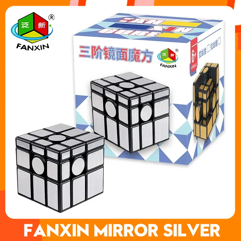 Fanxin зеркальный куб 3x3x3 Магическая скорость образовательные головоломки игрушки
Fanxin зеркальный куб 3x3x3 Магическая скорость образовательные головоломки игрушки