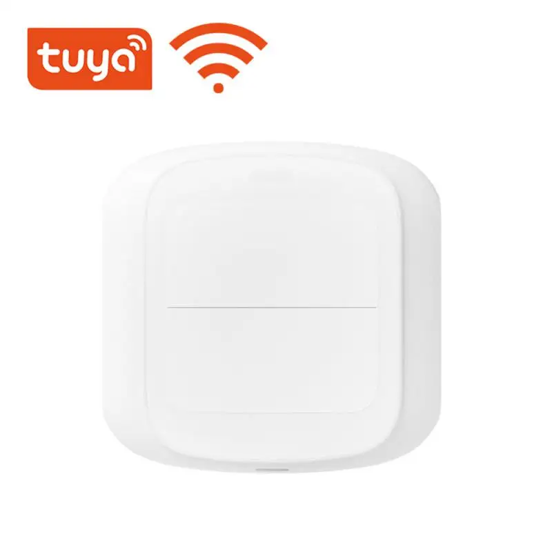 Беспроводной кнопочный переключатель Tuya, 2 клавиши, Wi-Fi, 6 сцен, автоматический пусковой контроллер с питанием от батареи, для устройств Tuya
Беспроводной кнопочный переключатель Tuya, 2 клавиши, Wi-Fi, 6 сцен, автоматический пусковой контроллер с питанием от батареи, для устройств Tuya