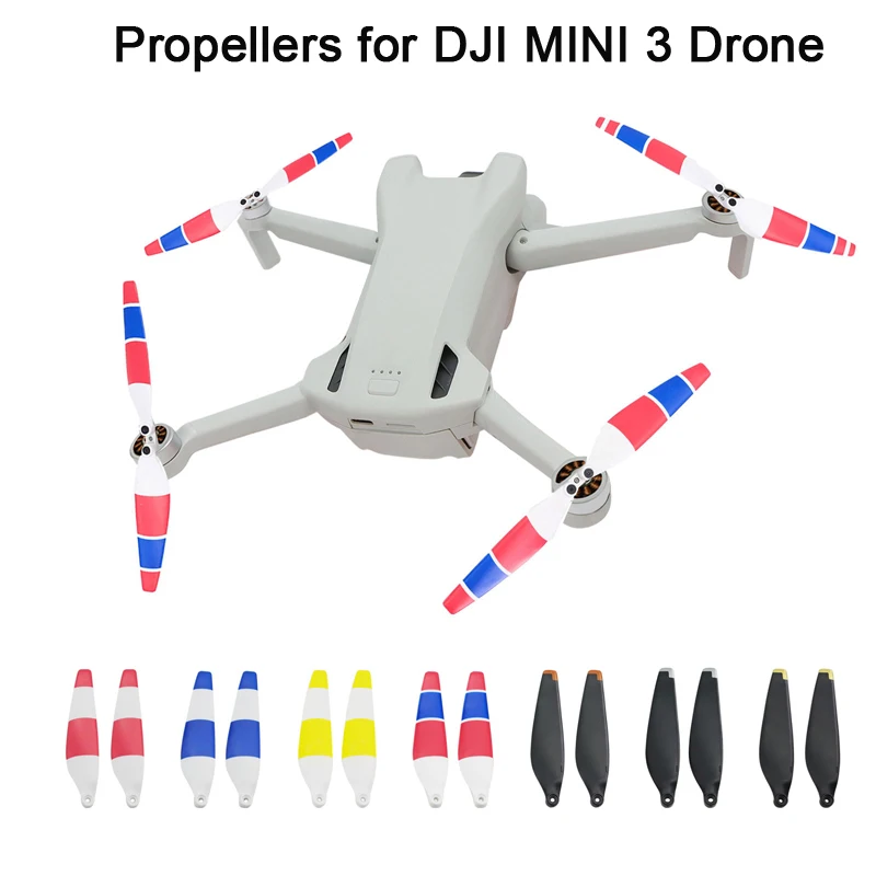 8PCS Propellers for DJI Mini 3 Drone Replacement Propellers Quieter Higher Aerodynamic Efficiency Powerful Drone Accessories
8PCS Propellers for DJI Mini 3 Drone Replacement Propellers Quieter Higher Aerodynamic Efficiency Powerful Drone Accessories