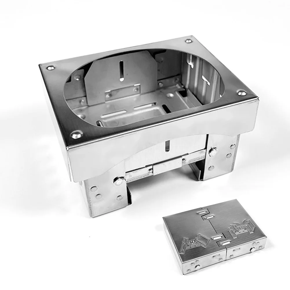Outdoor Tool Barbecue Stove Foldable Optional Size Parts Portability Portable Stainless Steel Strong Windshield
Outdoor Tool Barbecue Stove Foldable Optional Size Parts Portability Portable Stainless Steel Strong Windshield