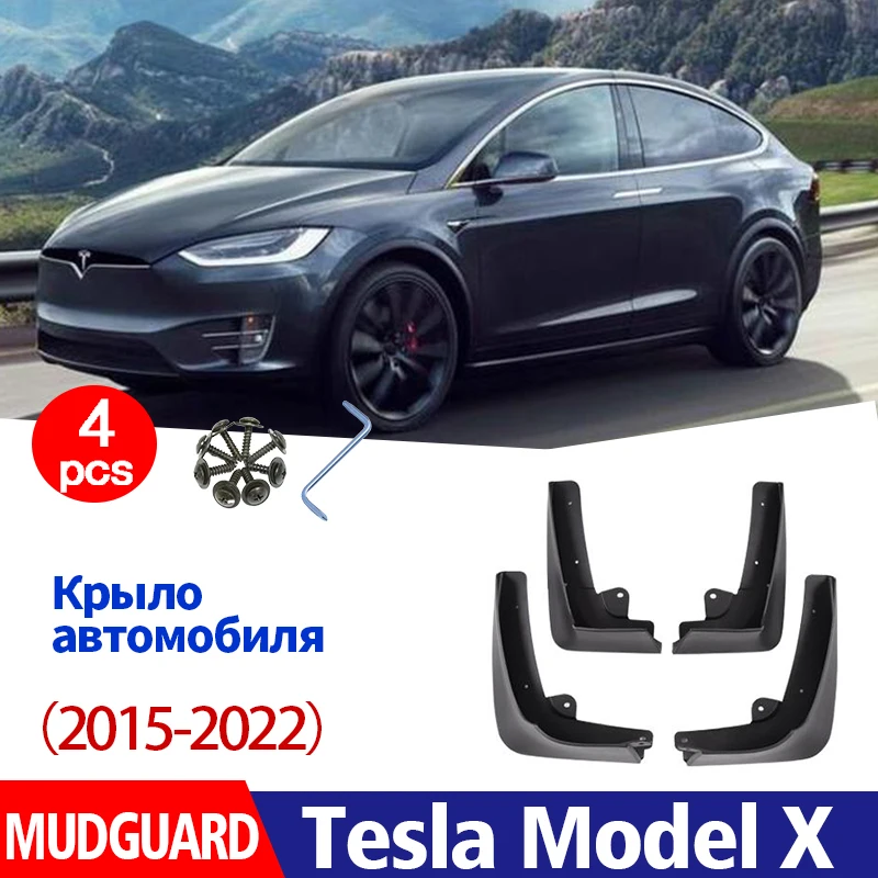 FOR Tesla Model X 2015 2016 2017 2018 2019 2020 2021 2022 Mudguard Fender Mud Flap Guards Splash Mudflaps Car Accessories
FOR Tesla Model X 2015 2016 2017 2018 2019 2020 2021 2022 Mudguard Fender Mud Flap Guards Splash Mudflaps Car Accessories